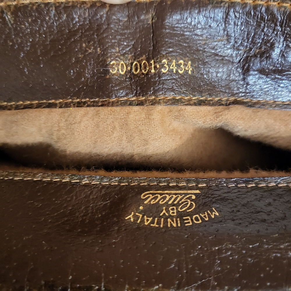 Authentic vintage late 1970's to early 80's gucci horsebit crossbody bag - Picture 15 of 15